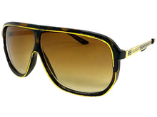 Oversized Classic True Vintage Retro Style SUNGLASSES Sleek Brown Frame 5079