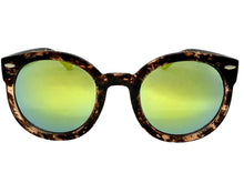 Exaggerated Classic Vintage Retro Style SUNGLASSES Round Tortoise Frame 1439