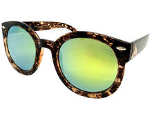 Exaggerated Classic Vintage Retro Style SUNGLASSES Round Tortoise Frame 1439