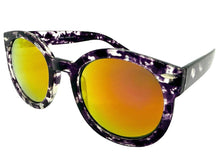 Exaggerated Classic Vintage Retro Style SUNGLASSES Round Tortoise Frame 1439