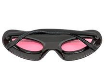 Vibrant Mardi Gras Party Club Beach Cruise Raver Festival SUNGLASSES Fun Shades Pink Glitter Frame 1238