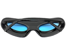 Vibrant Mardi Gras Party Club Beach Cruise Raver Festival SUNGLASSES Fun Shades Blue Glitter Frame 1238
