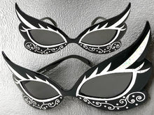 Vibrant Mardi Gras Party Club Beach Cruise Raver Festival SUNGLASSES Fun Shades Funky Frame C924