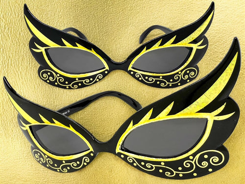 Vibrant Mardi Gras Party Club Beach Cruise Raver Festival SUNGLASSES Fun Shades Funky Frame C924