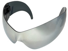 Oversized Space Futuristic Robotic Cyclops Shield Costume Party SUNGLASSES Huge Silver Lens 2170