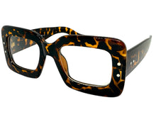 Oversized Classic Vintage Retro Style Clear Lens EYEGLASSES Large Super Thick Tortoise Frame 5020