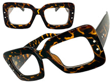Oversized Classic Vintage Retro Style Clear Lens EYEGLASSES Large Super Thick Tortoise Frame 5020