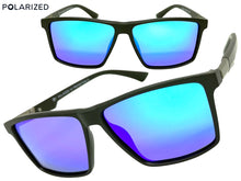 Classic Sporty Driving Fishing POLARIZED SUNGLASSES Black Frame - Green Lens 5321