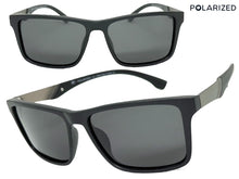 Classic Sporty Driving Fishing POLARIZED SUNGLASSES Black Frame - Dark Lens 5320