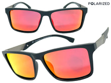 Classic Sporty Driving Fishing POLARIZED SUNGLASSES Black Frame - Orange Lens 5320