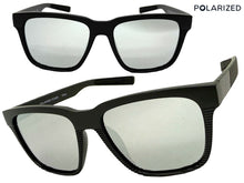 Classic Sporty Driving Fishing POLARIZED SUNGLASSES Large Black Frame - Gray Lens 9086