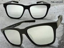 Classic Sporty Driving Fishing POLARIZED SUNGLASSES Large Black Frame - Gray Lens 9086