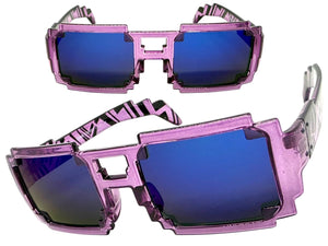 Party Club Beach Cruise Raver DJ Festival Novelty SUNGLASSES Fun Shades Funky Frame ST049