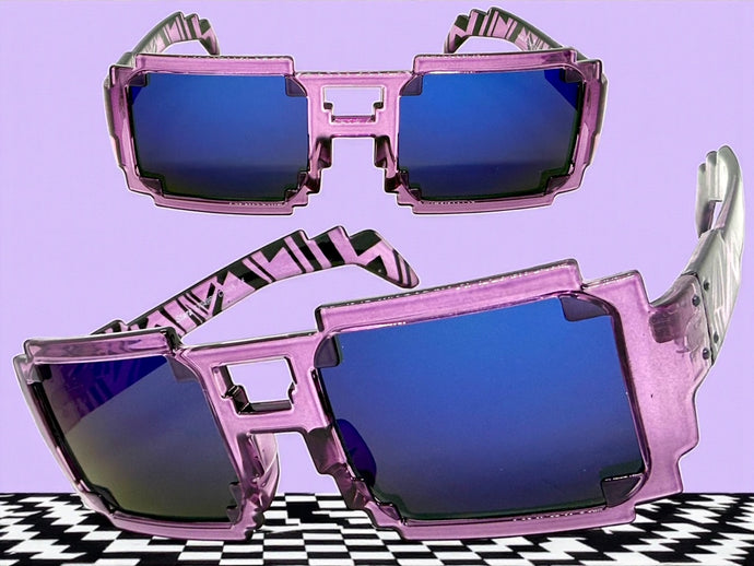 Party Club Beach Cruise Raver DJ Festival Novelty SUNGLASSES Fun Shades Funky Frame ST049