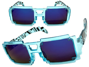 Party Club Beach Cruise Raver DJ Festival Novelty SUNGLASSES Fun Shades Funky Frame ST049