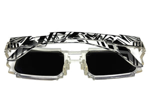 Party Club Beach Cruise Raver DJ Festival Novelty SUNGLASSES Fun Shades Funky Frame ST049