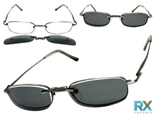 Classy Elegant Modern Style Optical EYEGLASSES Stainless Steel Frame with Magnetic Clip On DV016
