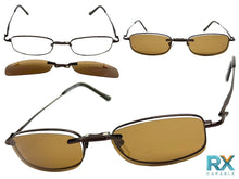 Classy Elegant Modern Style Optical EYEGLASSES Stainless Steel Frame with Magnetic Clip On DV016