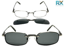 Classy Elegant Modern Style Optical EYEGLASSES Stainless Steel Frame with Magnetic Clip On DV012