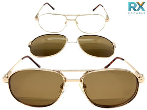 Classy Elegant Vintage Retro Style Optical EYEGLASSES Stainless Steel Frame with Magnetic Clip On DV010