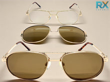 Classy Elegant Vintage Retro Style Optical EYEGLASSES Stainless Steel Frame with Magnetic Clip On DV010