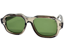 Classic Vintage Retro Style SUNGLASSES Large Thick Square Gray Acetate Frame C004