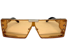 Classic Hardcore Luxury Hip Hop Rapper Pimp Style SUNGLASSES Gold Frame 79004