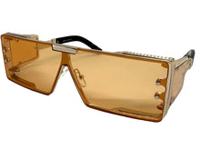 Classic Hardcore Luxury Hip Hop Rapper Pimp Style SUNGLASSES Gold Frame 79004