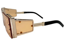 Classic Hardcore Luxury Hip Hop Rapper Pimp Style SUNGLASSES Gold Frame 79004