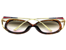 Oversized Exaggerated Vintage Retro Style SUNGLASSES Large Round Tortoise & Gold Frame 96211