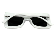 Exaggerated Vintage Retro Style SUNGLASSES Funky White Bow Shape Frame 49309