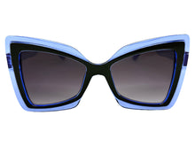 Exaggerated Vintage Retro Style SUNGLASSES Funky Unique Bow Shape Frame 49309