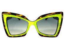 Exaggerated Vintage Retro Style SUNGLASSES Funky Tortoise Bow Shape Frame 49309