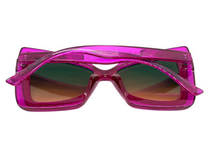 Exaggerated Vintage Retro Style SUNGLASSES Funky Pink Bow Shape Frame 49309