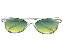 Oversized Exaggerated Retro Cat Eye Style SUNGLASSES Large Silver Frame 4219