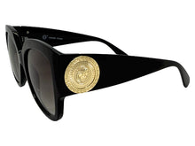 Oversized Exaggerated Vintage Retro Style SUNGLASSES Large Thick Black Frame 4382