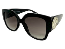 Oversized Exaggerated Vintage Retro Style SUNGLASSES Large Thick Black Frame 4382