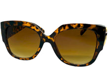 Oversized Exaggerated Vintage Retro Style SUNGLASSES Large Thick Tortoise Frame 4382