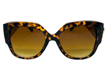 Oversized Exaggerated Vintage Retro Style SUNGLASSES Large Thick Tortoise Frame 4382