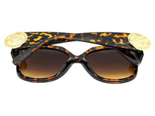 Oversized Exaggerated Vintage Retro Style SUNGLASSES Large Thick Tortoise Frame 4382