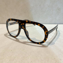 Oversized Classic Vintage Retro Style Clear Lens EYEGLASSES Large Round Tortoise Frame TR90