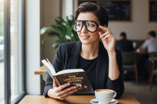 Oversized Classic Vintage Retro Style Clear Lens EYEGLASSES Large Round Tortoise Frame TR90