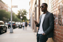 Classy Elegant Luxury Modern Hip Hop Style SUNGLASSES Rimless Silver Frame 7542