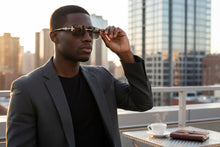 Classy Elegant Luxury Modern Hip Hop Style SUNGLASSES Rimless Silver Frame 7542