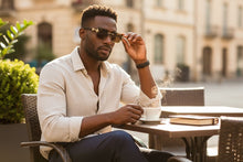 Classy Elegant Luxury Modern Hip Hop Style SUNGLASSES Rimless Gold Frame 7542