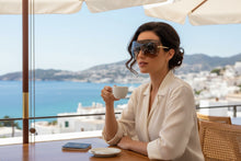 Oversized Exaggerated Modern Retro Shield Style SUNGLASSES X-Large Gold Frame - Smoke Lens 4603