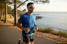 Classic Sporty Wrap Around Style SUNGLASSES Large White Frame - Chrome Lens 2745