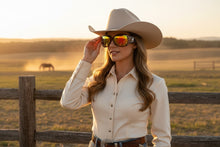 Classy Elegant Western Cowgirl Style Montana West SUNGLASSES Maroon Frame - Bling Texas Flag SGS-TX03