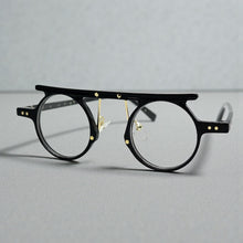 Classic Sophisticated Vintage Retro Style Clear Lens EYEGLASSES Round Black Optical Frame 2996