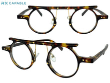 Classic Sophisticated Vintage Retro Style Clear Lens EYEGLASSES Round Tortoise Optical Frame 2996